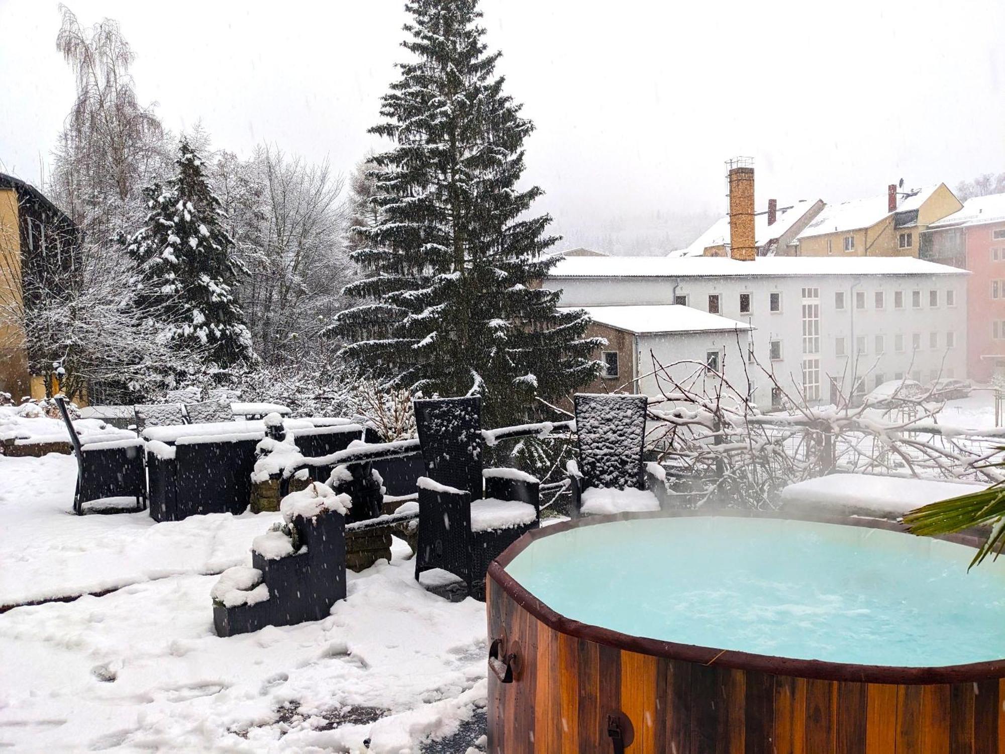 Hw2 - Urlaubsmagie - Sauna & Whirlpool Fuer Alle เซบนิทซ์ ภายนอก รูปภาพ