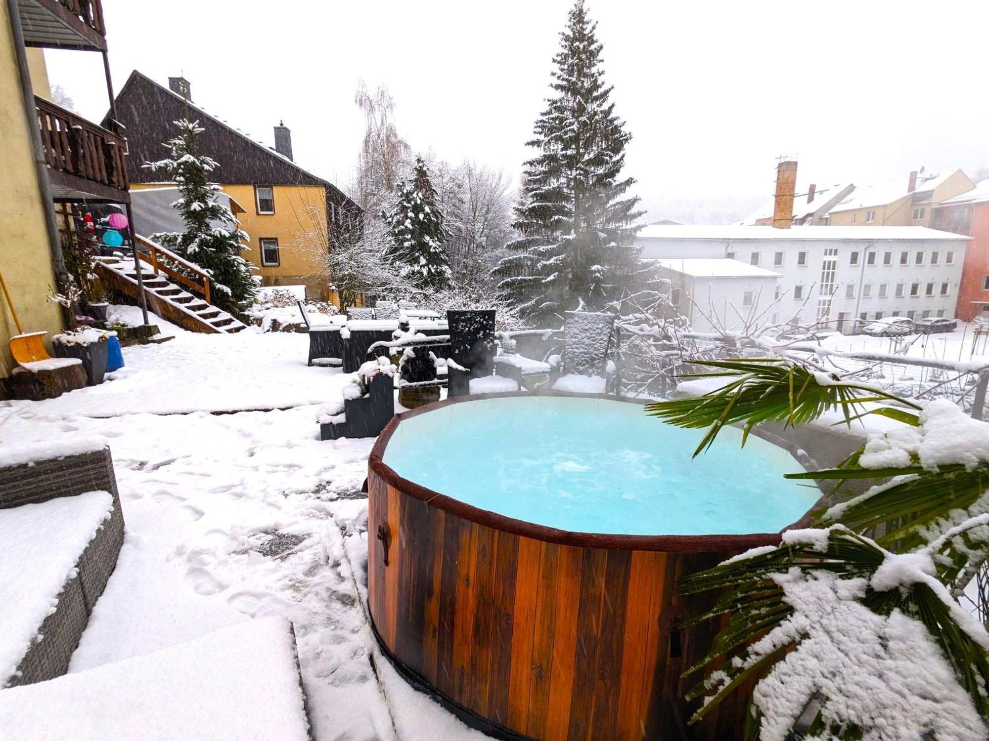 Hw2 - Urlaubsmagie - Sauna & Whirlpool Fuer Alle เซบนิทซ์ ภายนอก รูปภาพ